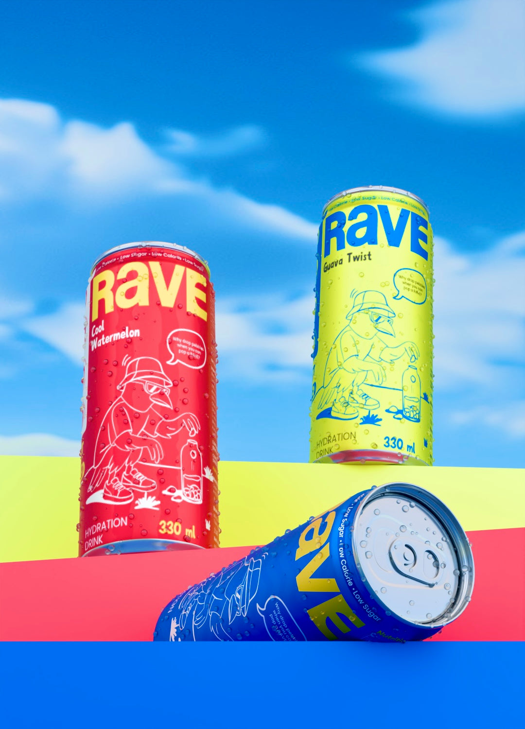 Drinking Rave RAVE – Smart Hydration Drink – Rave